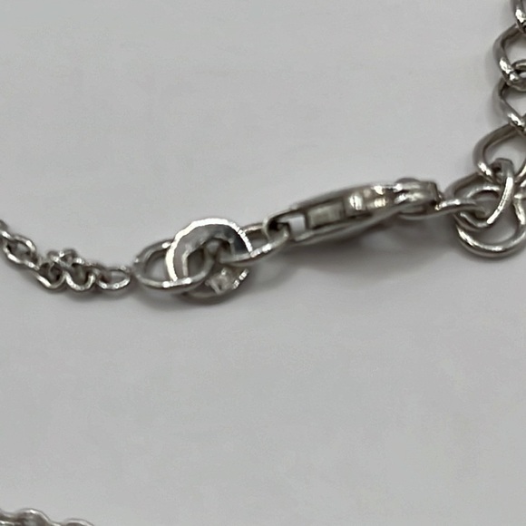 Swiss Blue Solitaire White Topaz Necklace Sterling Silver 925  NWT - Picture 8 of 8